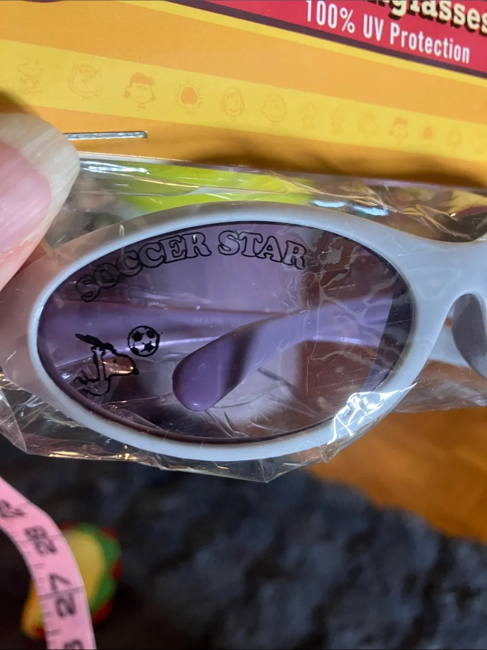 Boys Gray Peanuts Sunglasses 